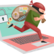 Free cybersecurity computer security hacking vector